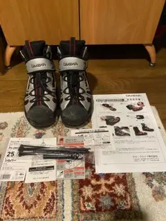 ダイワ プロバイザーフィッシングシューズ ラジアルスパイクフェルト 中古25cm