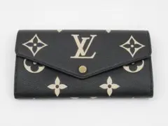 正規品 ルイヴィトン バイカラー モノグラム・アンプラント 長財布 V08