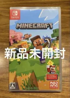新品未開封　Minecraft マインクラフト switchソフト