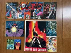 ガンダムステッカーセット　当時物　レトロ　アマダ　カバヤ　ラストシューティング