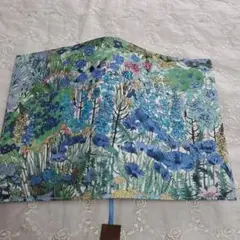 ブックカバー文庫本サイズ◇リバティ アリスズガーデン