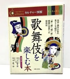 未使用美品　歌舞伎を楽しむ本　カルチャー図解Kabuki 名作21本の見どころ