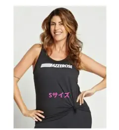JAZZERCIZE ジャザサイズ ブラックタンクトップ　Sサイズ