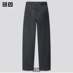 UniqloUユニクロユーワイドフィットカーブパンツネイビーブルー