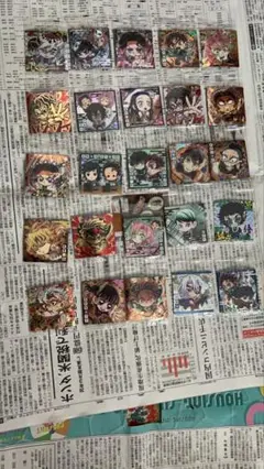 セミコンプ25種　鬼滅の刃　シール　ウエハース