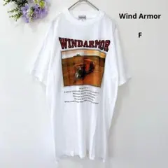 Wind Armor プリントTシャツ ヴィンテージ F コットン クルーネック