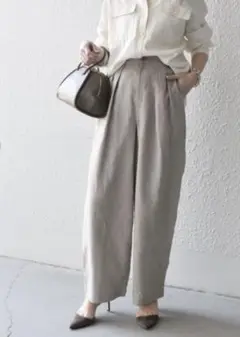 シップス　リネン パンツ