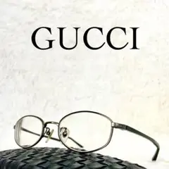 GUCCI　グッチ　メガネ　GG-9506J　Gロゴ　グリーンフレーム