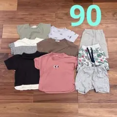 ベビー服 8点セット Tシャツ・ショートパンツ