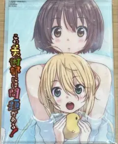 この美術部には問題がある！ メロンブックス特典　クリアファイル　みずき　コレット この美術部には問題がある！ メロンブックス 特典 クリア
