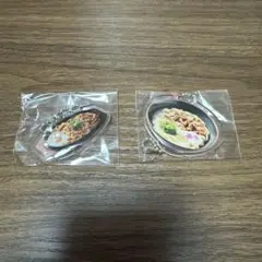 資さんうどん　アクリルキーホルダー　かしわうどん　焼きうどん