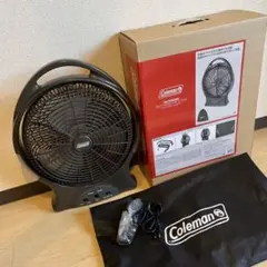 美品 コールマン アウトドア リチャージャブルファン ファン 扇風機
