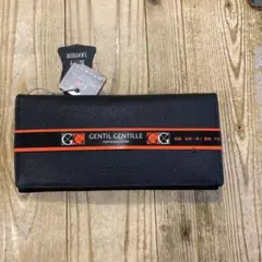 新品未使用　タグ帯付き　牛革 GENTIL GENTILLE 長財布　ブラック