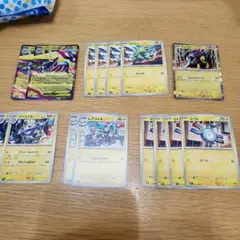 ポケモンカード メガライボルトデッキパーツ メガライボルトex 進化ラインセット