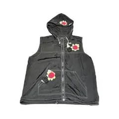 Nylon Flower Tech Vest