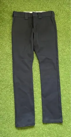 美品 Dickies ワークパンツ ネイビー スリム ストレート 28