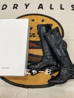 kiko kostadinov ブーツ メリージェーン 37 キコ コスタディノフ“近未来”仕様のシューズ、球体付きソールの