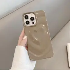 iPhone15ケース ハート 韓国