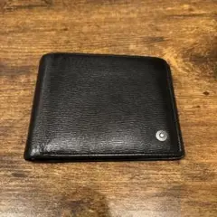 【美品】モンブラン マネークリップ ブラック レザー　財布