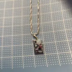 LOVE マルチストーンネックレストップu0026チェーン