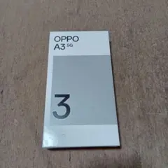 OPPO A3 5G ブラック SIMフリー 128GB