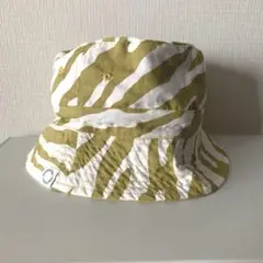 ZARA KIDS ゼブラ柄　リバーシブルバケットハット