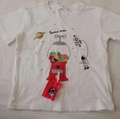 SLAPSLIP 宇宙柄　Tシャツ110