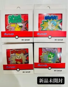 新品未開封 3COINS　ポケモン ピンバッジ 4個セット　コンプリート