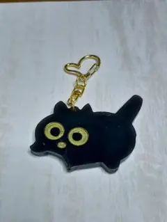 黒猫のキーホルダー②