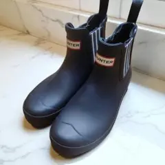 【24cm】HUNTER ハンター ショートブーツ レインブーツ