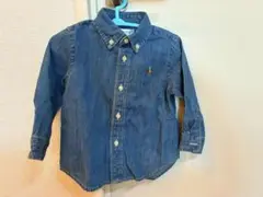 新品未使用　タグ付き　POLO RALPH LAUREN 刺繍ロゴ 長袖シャツ