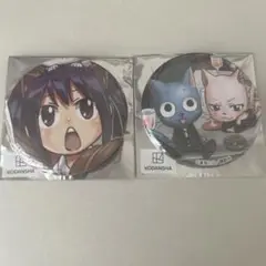 FAIRYTAIL　フェアリーテイル　缶バッジ　プリンセスカフェ　ウェンディ