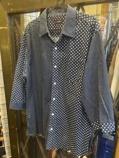 お洒落なメンズ七部袖&半袖ボタンシャツURBAN COLLECTIONサイズXL