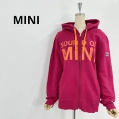 企業物 オフィシャル MINI ミニクーパー スウェットパーカー ピンク