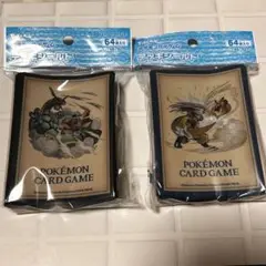 ポケモンカード　デッキシールド　PIKACHU ADVENTURE 2種　未開封