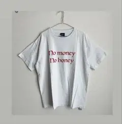 BOTT NO MONEY NO HUNEY T XL ホワイト
