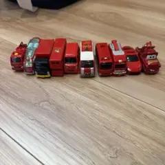 【赤系】トミカ 赤いミニカー 10台セット