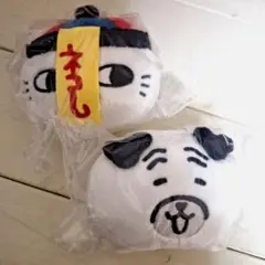 ナガノキャラクターズ もっちるフェイスマスコット パグ＆キョンシー