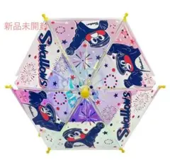 ヤクルトスワローズ 応援ミニチュア傘 つば九郎 花火 カサ イエロー 黄色 新品