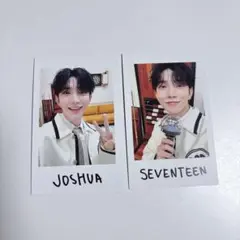 SEVENTEEN holiday ジョシュア トレカ チェキ　インスタント