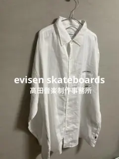 Evisen 高田音楽製作所　5lack ゲームシャツ Evisen Skateboards (エヴィセン スケートボード) ×高田音楽制作
