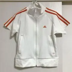美品　アディダス　adidasトラックジャケットM ジャージ 半袖