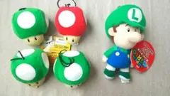 スーパーマリオ ベビールイージ オールキノコぬいぐるみ セット