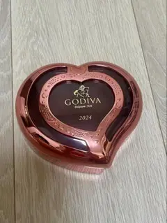 GODIVA 2024年 ハート型缶