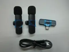 ワイヤレスラベリアマイク、スマートフォン、ラップトップ、オーディオビデオ録音用