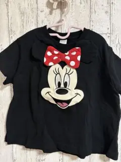 【バースデイ】ミニーTシャツ　フタフタ　ディズニー　90