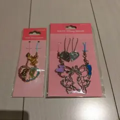 【新品・未開封】ディズニー公式　ペアストラップ