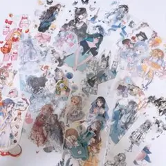 人物マステ　おんなのこのみ　50枚以上01