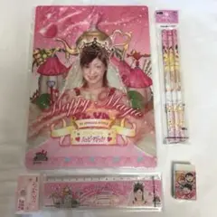 松浦亜弥 文房具4点セット 平成当時物