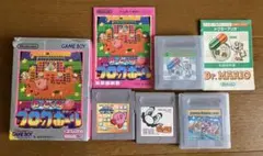 ゲームボーイ ソフト 4点セット 一部付属品あり　 ※ジャンク品※